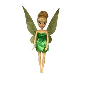 Disney’s Peter Pan 11” Tinker Bell Barbie Doll W/ Fluttering Wings